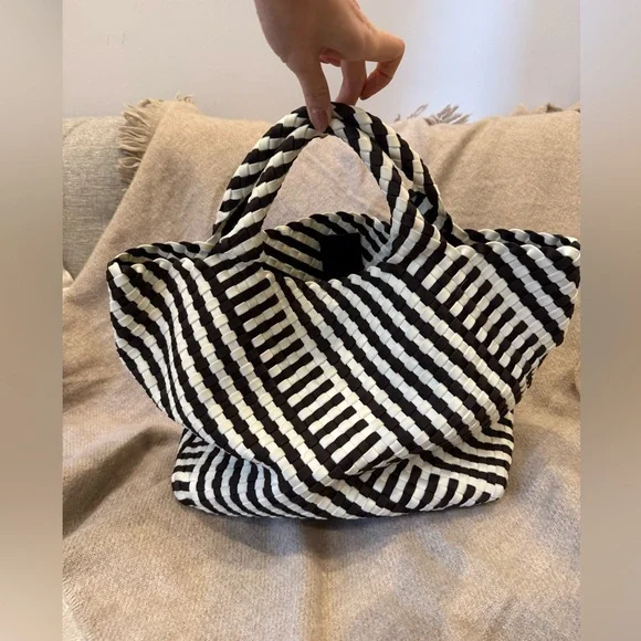 Naghedi St. Barths Medium Tote Striped Geo - Picture 2 of 7